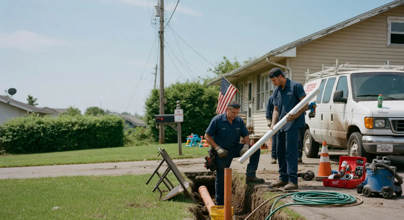 Drain Cleaning in Tiline, KY near me